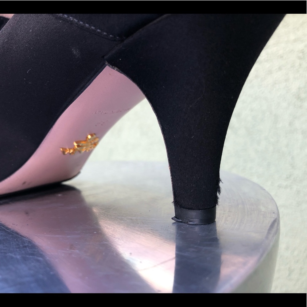 Vintage Prada heel sz 39 - 8.5 beaded strap - Picture 5 of 8